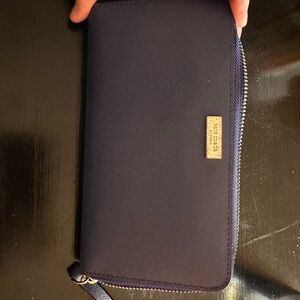 Kate Spade Navy Zip-Around Wallet